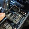 ABS Kohlefaser für BMW 2er Reihe 218i Gran Tourer F45 F46 2015-2018 Elektronischer Handbremsknopf Abdeckung Zierleiste Auto Zubehör