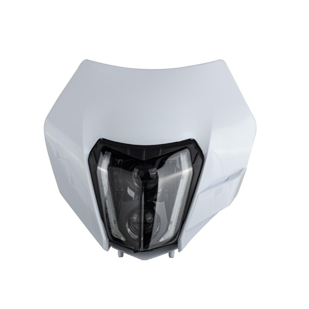 Nový světlomet Enduro s E24 homologací Motocyklový světlomet pro KTM EXC TC FE TE EXC XCW XCF 300 SMR Enduro motocykl LED světlomet