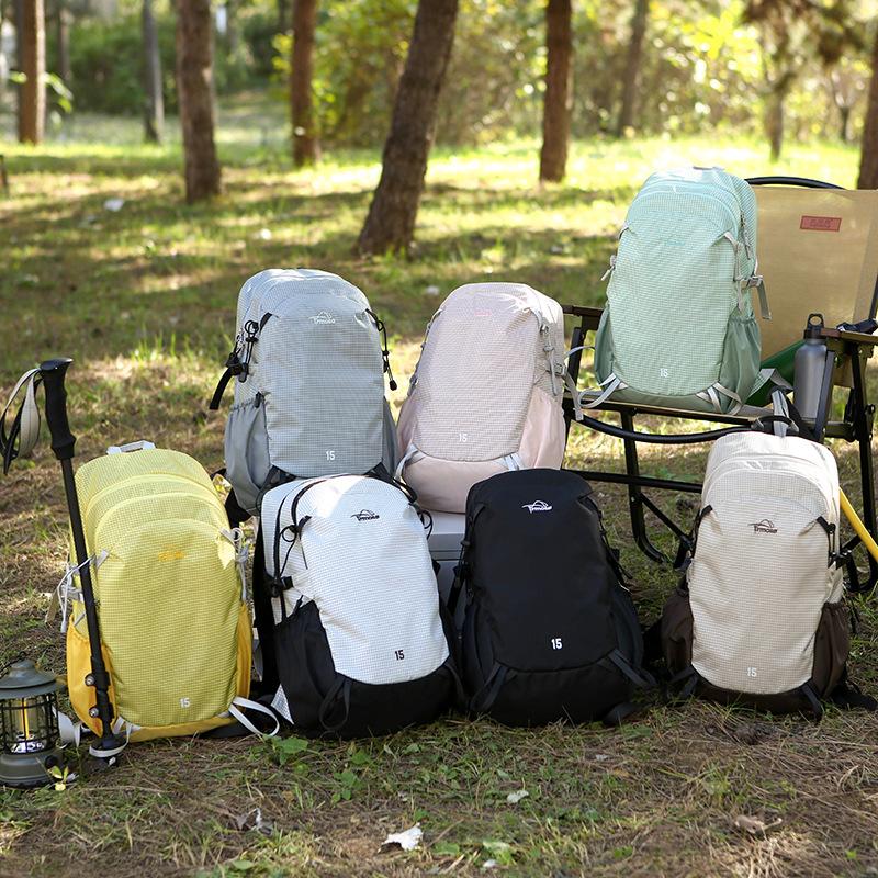 Schoolbag Contrasting Color Outdoor Backpack Large Capacity Portable Travel Commuter Travel Backpack Casual Versatile Lightweight Sports Bag