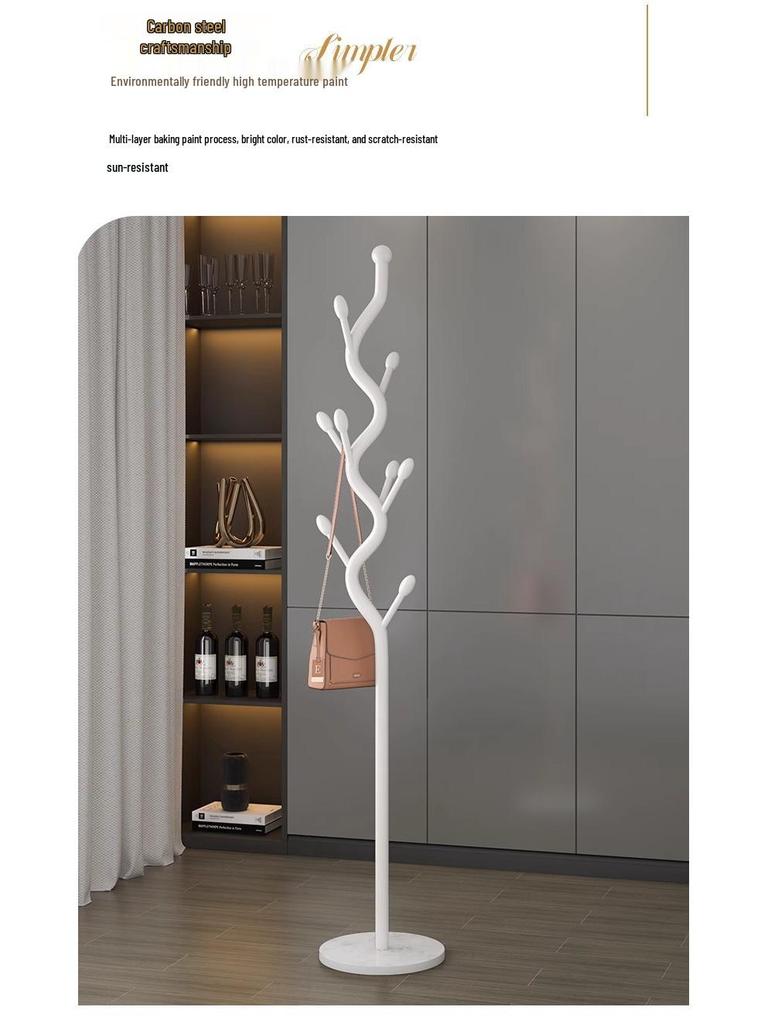 Eleganter Standgarderobe für Schlafzimmer und Wohnzimmer - Vertikale Aufbewahrungslösung