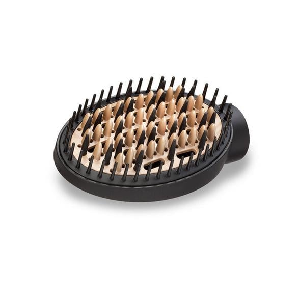 Babyliss as970e rotating curling iron/dryer ionic technology multi-stage adjustment black and gold