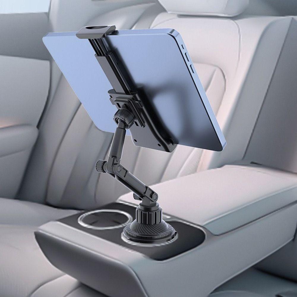 Hands-Free Car Cup Tablet Holder Mount 360 Degree Rotation Universal Phone Mount Car Cup Holder
