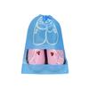 Drawstring Shoes Pouch Non-woven Shoes Storage Organizer Bags New Transparent Hanging Bag  Travel