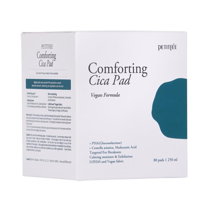 

Petitfee Comforting Cica Pad Vegan Formula 80pads +RANDOM GIFT