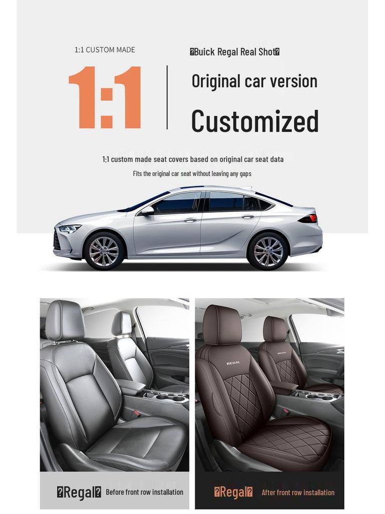 2024 Buick Regal 25T Super Enjoy Edition Leather Car Seat Cover - Full Surround Cushion