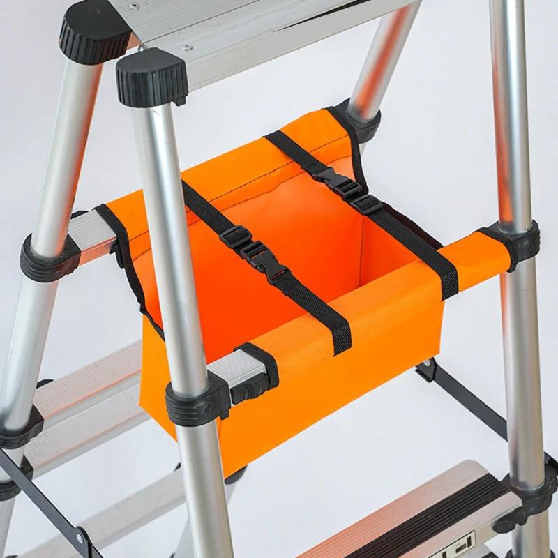 Folding Ladder Tool Bag Storage Bag Hanging Bag Telescoping Ladder Lightweight Pouch Organizer for Household Accessories Tools