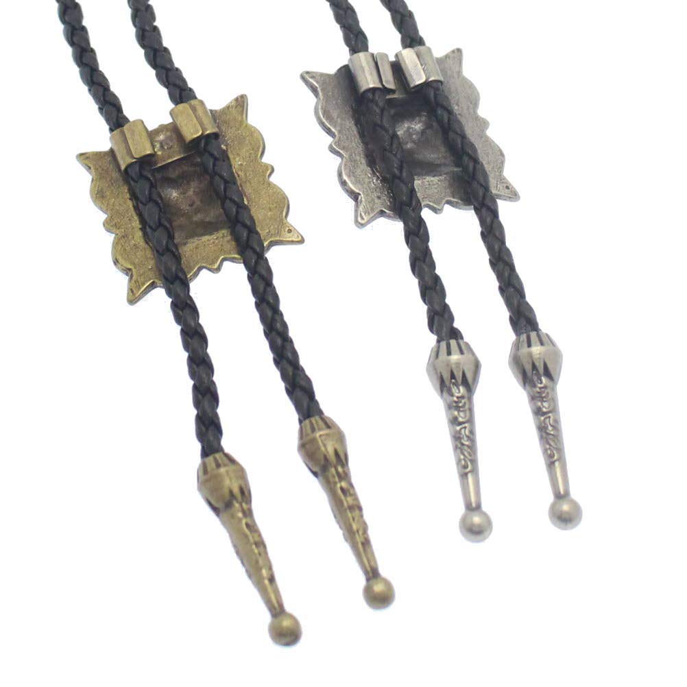 Loop tie square x silver polar tie