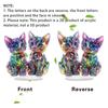 Colorful, Two Kittens, Home Living Room Decoration, Study Decoration, Acrylic, Desktop Decoration, Decorations, Gift Giving