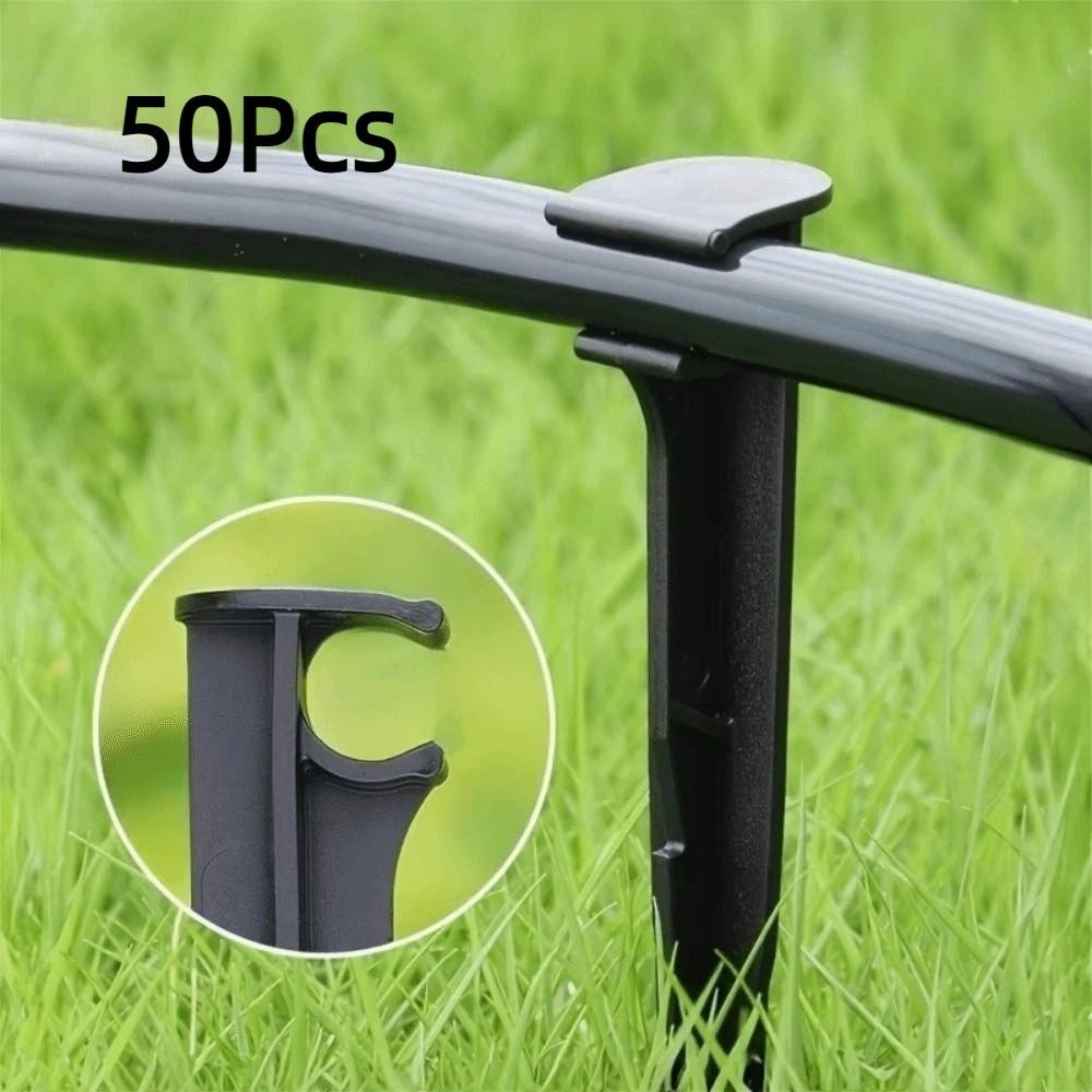 50Pcs Sturdy Support Frame Hose Stakes Heavy Duty Garden Hose Supports Garden Use