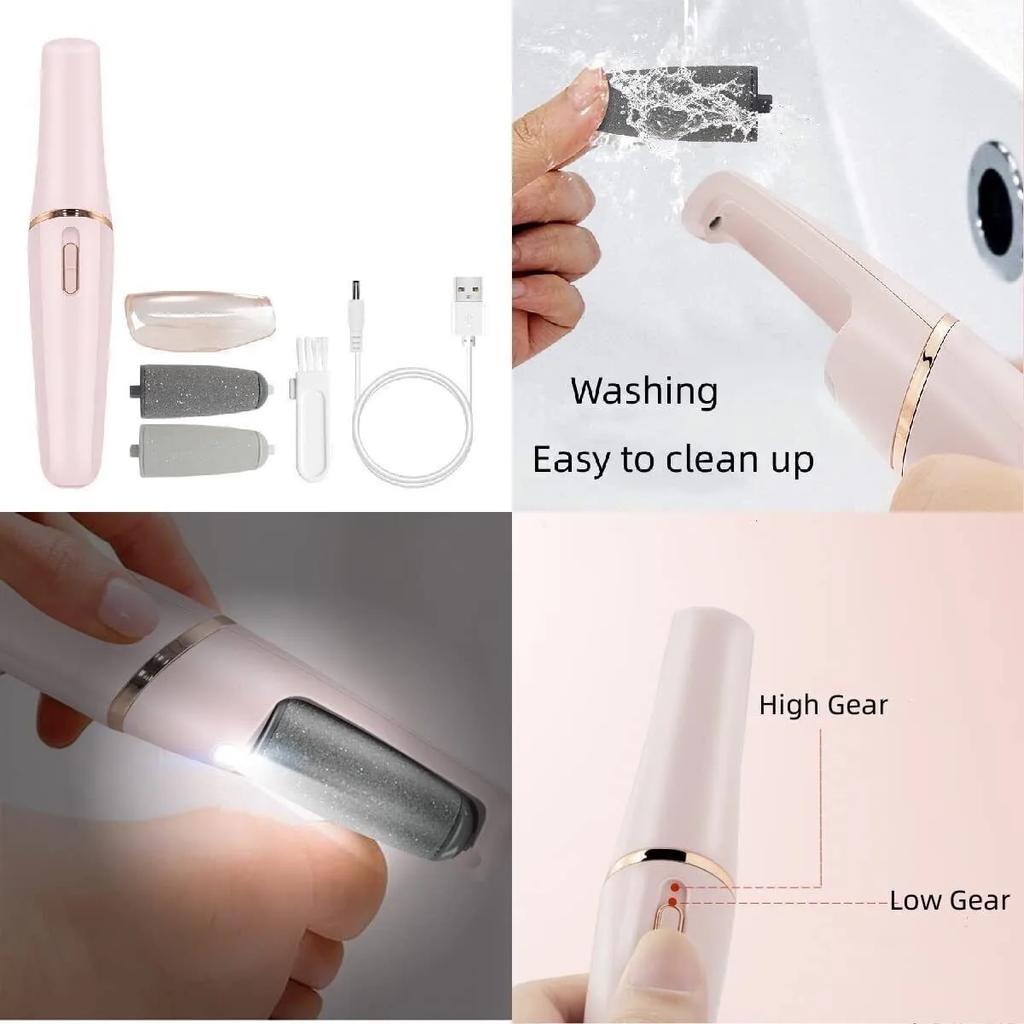 Electric Foot Callus Remover Professional Rechargeable Foot File Pedicure Tool for Dead Skin Exfoliation & Feet Care