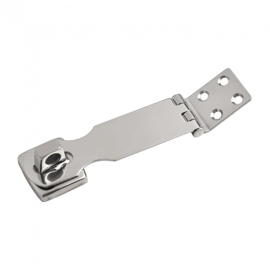 Quality Marine Hardware 304 Stainless Steel Boat Swivel Eye Locking Hasp Latch