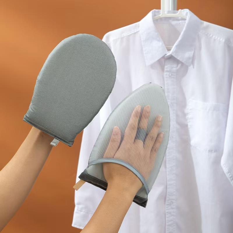 Practical Thick Ironing Board Household Anti-scald Ironing Pad Cover Hanging Steamer Ironing Protector Washable Mesh Gloves