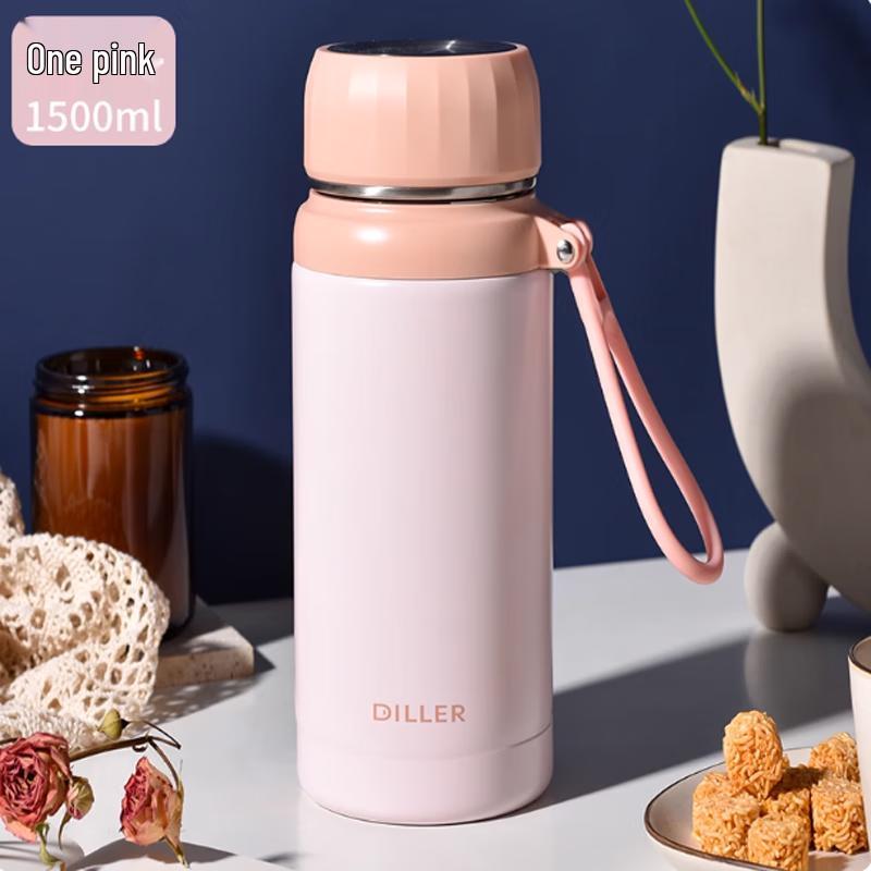 Dilebier 316 Stainless Steel Large Capacity Thermos with Tea Infuser