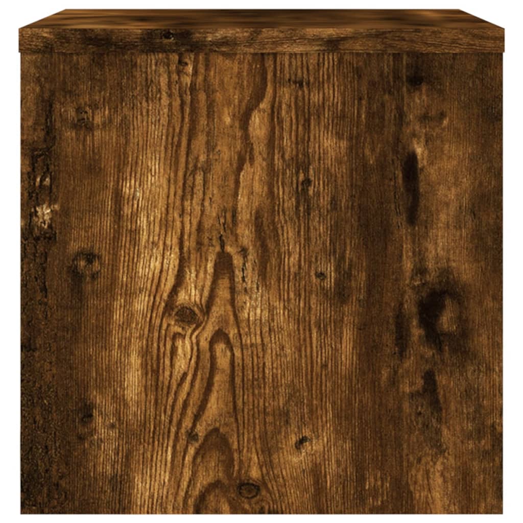 Nightstands 2 pcs Smoked Oak 40 x 30 x 30 cm Engineered Wood