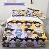 DRAGON BALL Pattern Bedding,Quilt Set Quilt Cover Pillowcase Home Birthday Gift (1 * Duvet Cover + 2 * Pillowcase, Without Core)