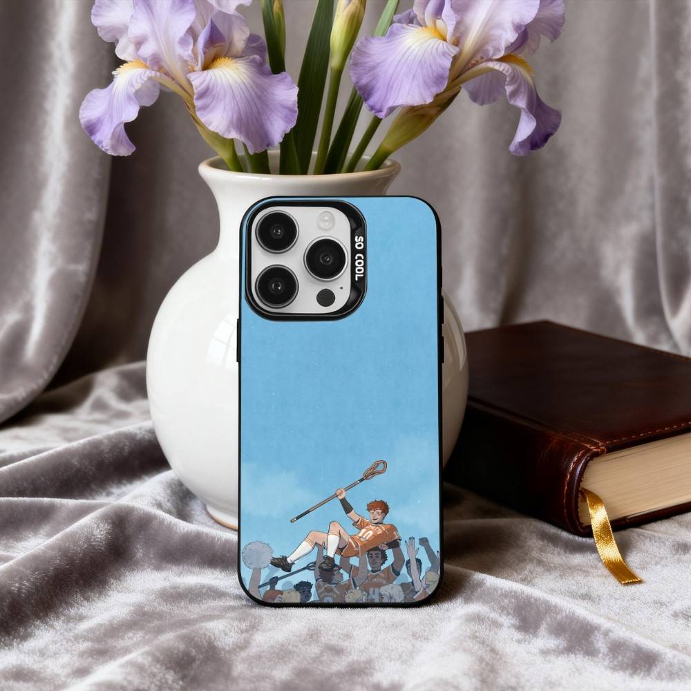 T-The F-Foxhole C-Court AFTG Phone Case For iPhone17,16,15,14,13,12,11 Plus,Pro Max Black Candy silver phone case