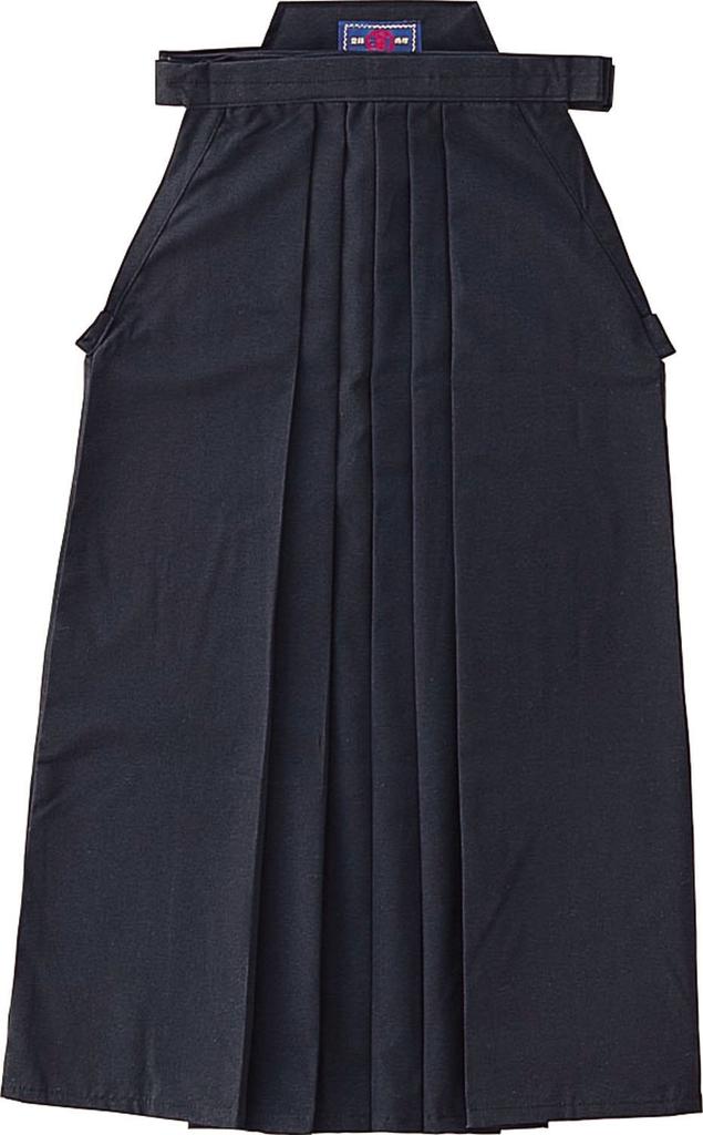 Kusakura Kendo TC Kendo Size HT518 Hakama, Black, 18,