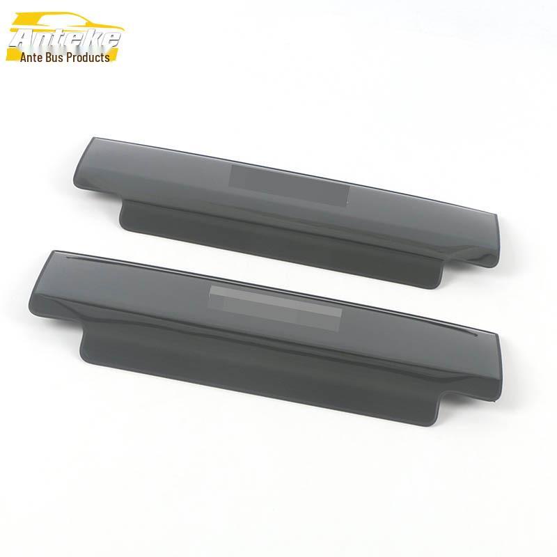 22 BZ4X Stainless Steel Seat Kick Plate Sequin Modification Accessories