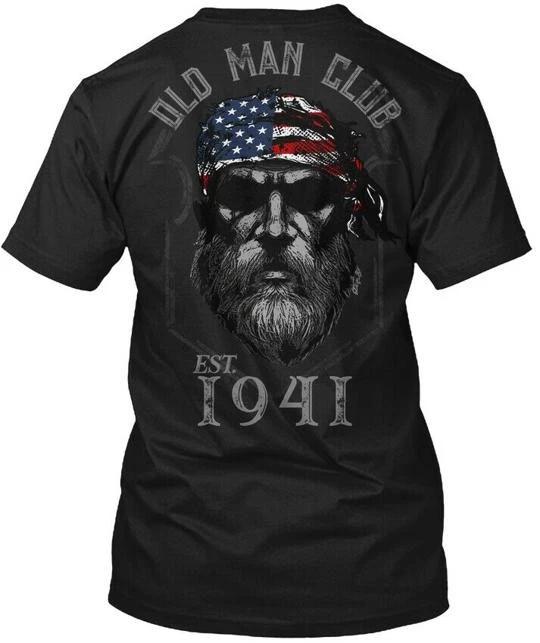 1941 Old Man Club - Est T-Shirt Made in the USA Size S to 5XL L