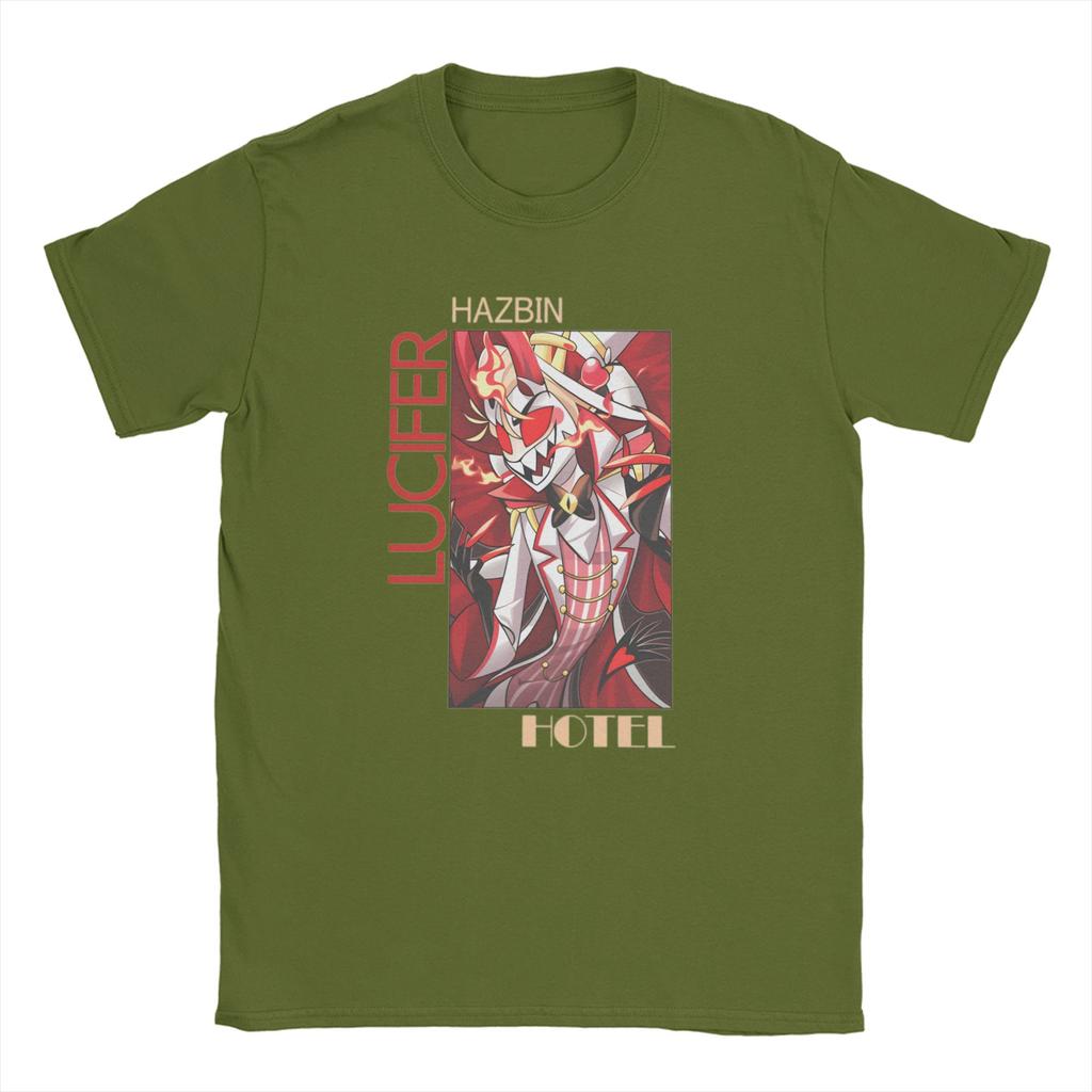 H-Hazbins H-Hotels Pure Cotton T-Shirt For Men's Summer  Vintage T Shirts Breathable Trending Tee Shirt Oversize Casual Clothes