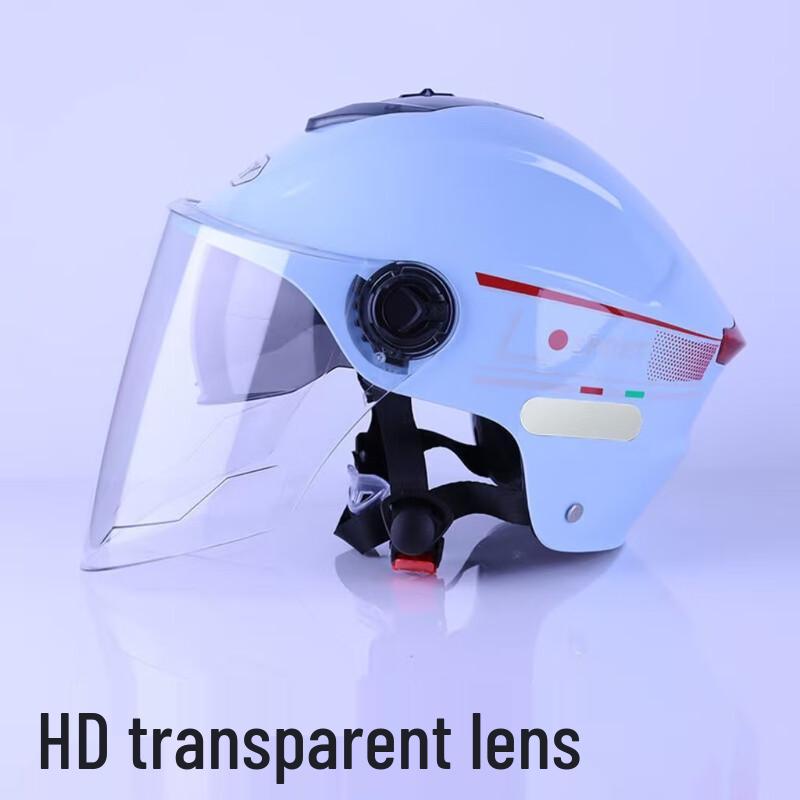 Li Shi Upgraded HD Dual-Lens Electric Scooter Helmet One Size