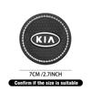 2026 Hot Car Sticker Car Diamond Rubber Non-slip Mat Water Cup Slot Pad Car Coaster For KIA Ceed Sportage Rio 3 Proceed K5 Sedon