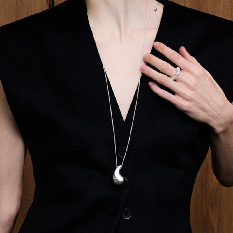 TOU NP017 Metal Volume Necklace