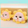 Flower Shy Girl Plush Pillow Super Soft For Living Room Hugging And Watching Tv**