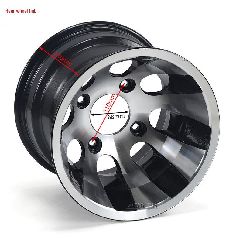 Kart da fuoristrada ATV con ruote in lega di alluminio da 10 pollici - Cerchio 22x10-10 e 23x7-10