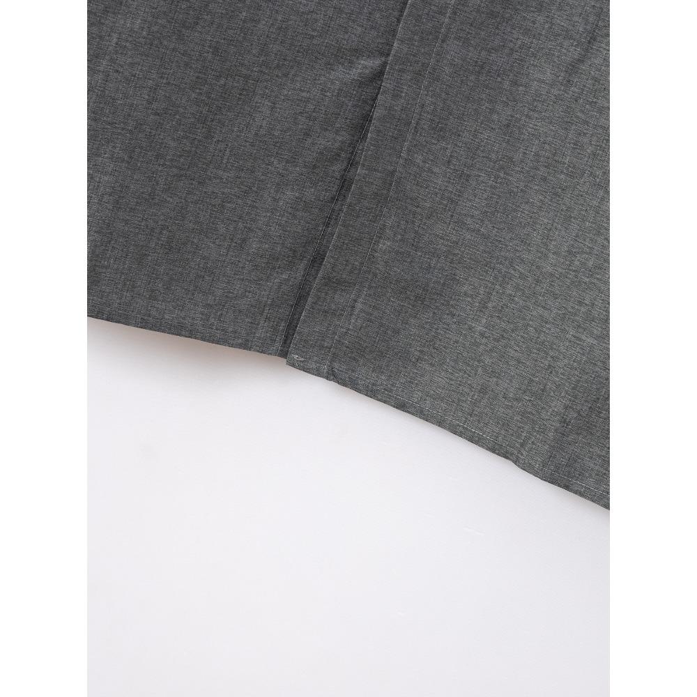 Spring and Autumn Men's Casual Patchwork Lapel Long Sleeved Shirt