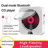Wall Mounted CD Player Portable Tutoring Machine Bluetooth Multifunctional Learning Machine Bluetooth Album Player 172*178*38mm