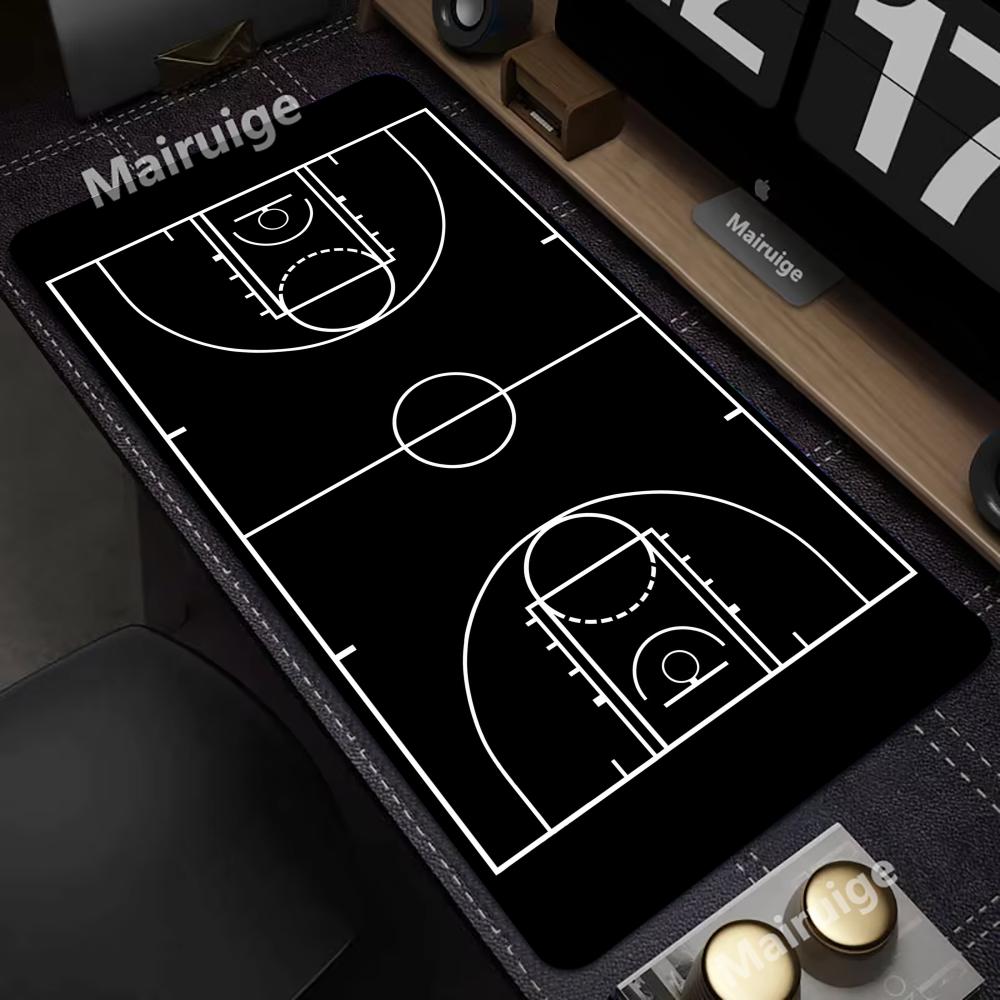 Basketball layout Mouse Pad Large Computer Office Game Table Mats XXL Rubber Antislip Gaming Keyboard Mousepads Long Desk Pads