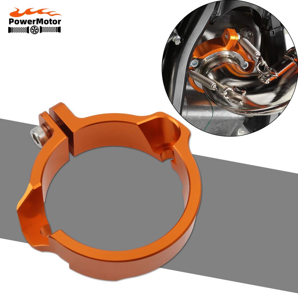 Motocross Reinforce Exhaust Joint For KTM 250 300 EXC XC XCW XC-W TPI 2017-2024 Connection Joint Protection Hoop Accessories