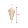 100 Wooden Dessert Cones, Ideal for Weddings, Buffets, Catering, Events, Parties And Home Use.