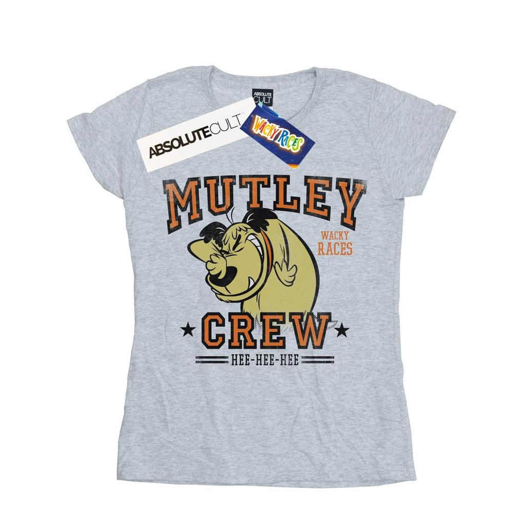 Wacky Races Womens/Ladies Mutley Crew Cotton T-Shirt