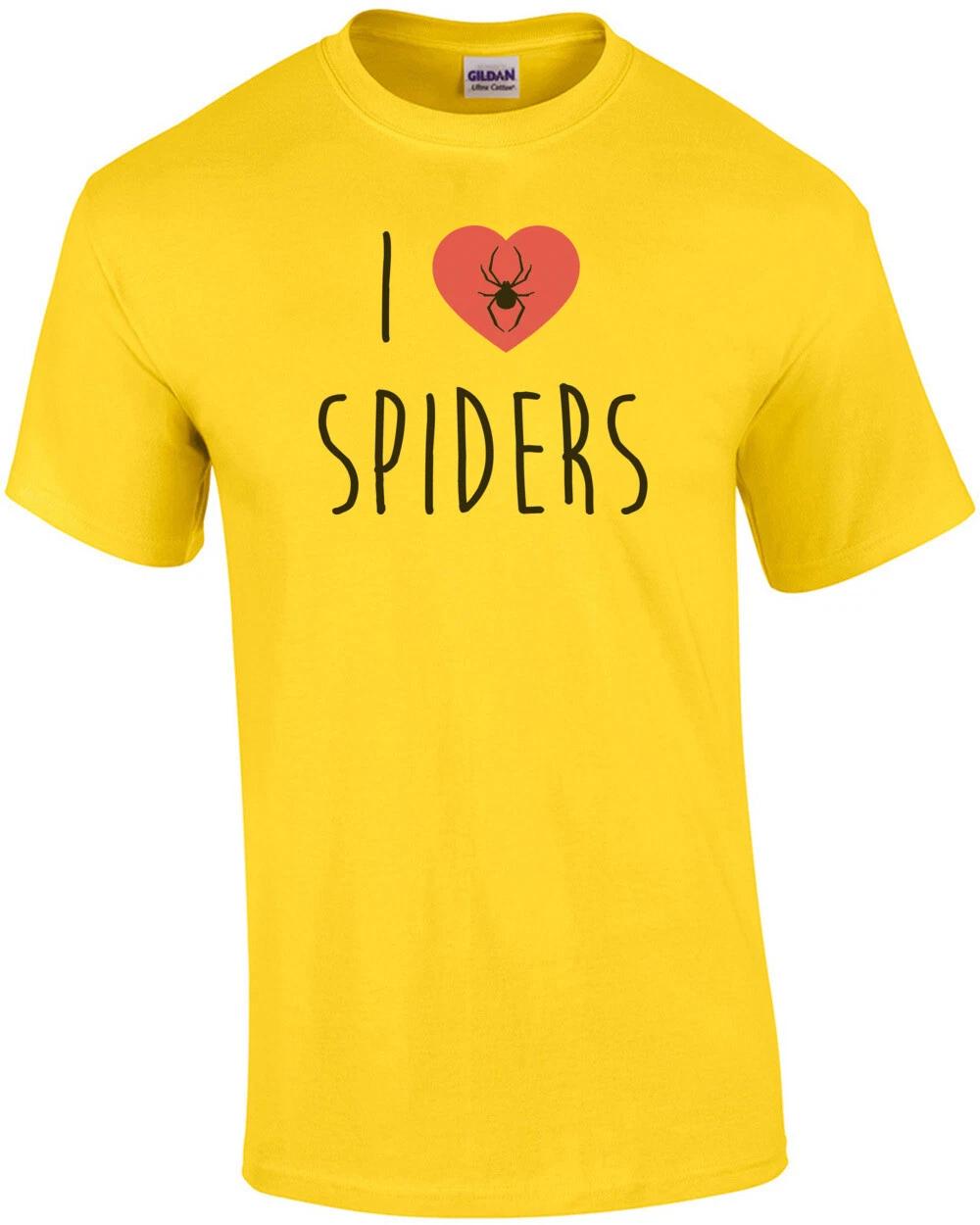 

I Love Spiders - Spider T-Shirt 2XL