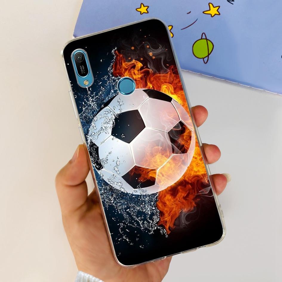 For Huawei Y6 2019 Case Y6 Pro 2019 Back Cover Popular Butterfly Astronaut Soft Silicone Phone Case For Huawei Y6s Y 6 2019 Capa