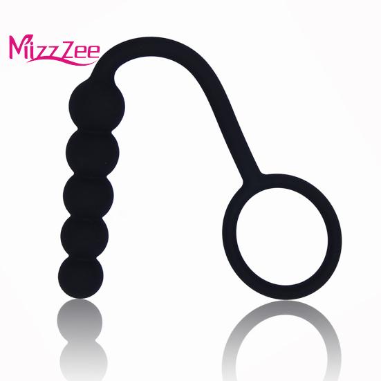 Butt Massager Cock Ring Anal Insert Bead Plug Couple Sharing Sex Toys
