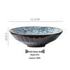 Abay Japanese Style Retro Ceramic Ramen Bowl