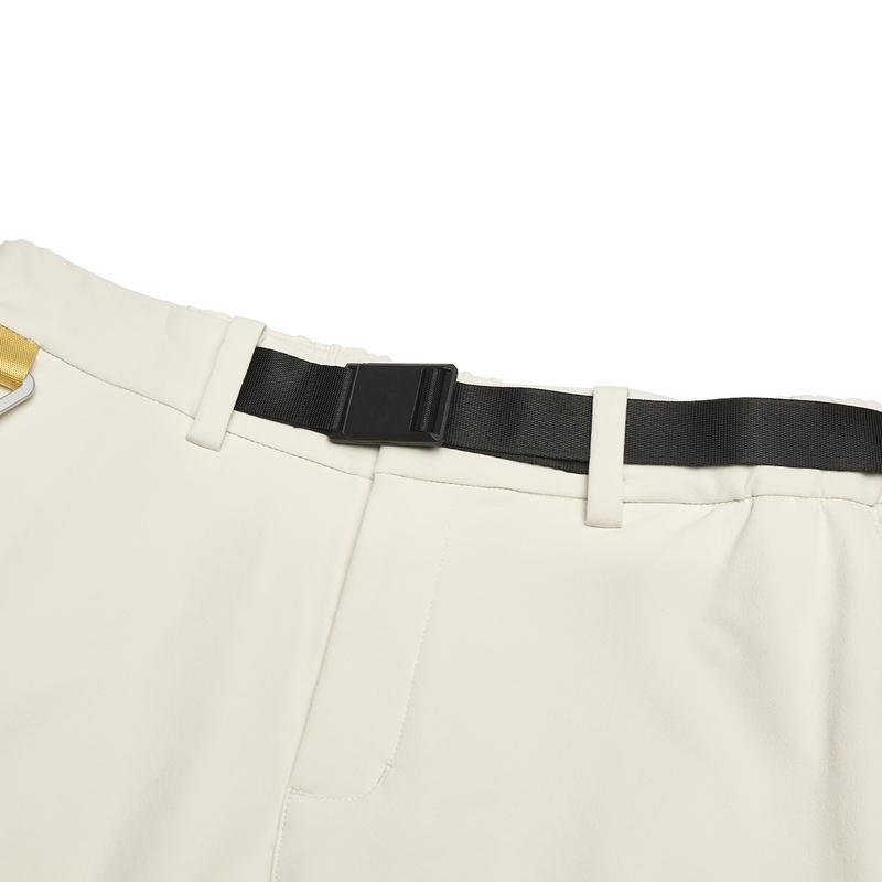 FILA Versatile Comfortable Fleece Lined Simple Casual Pants Women bottoms Gray Beige A11W447802FBG