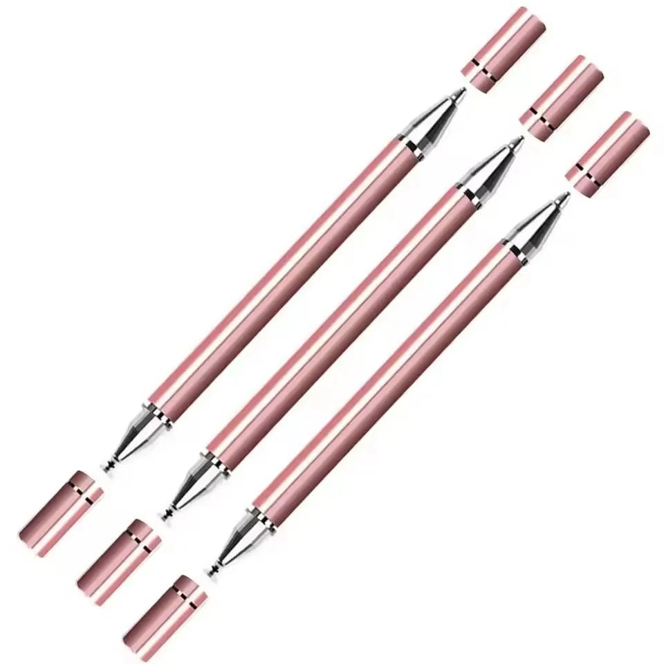 2-in-1 Tablet-Stift Stylus-Stift Zeichenbildschirm-Touch-Stift für iPhone iPad Tablet Kapazitiver Zeichenstift für Mobiltelefon Android-Telefon