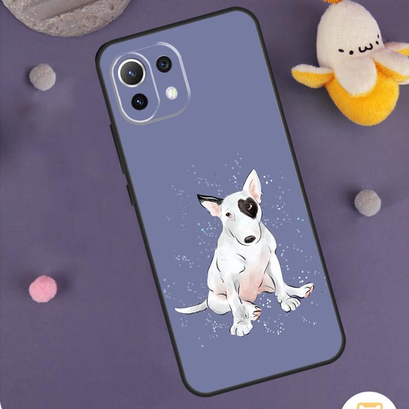 English Bull Terrier Dog Case For Xiaomi 15 14 Ultra 13T 14T 15T 17 Pro Max POCO F8 Ultra X5 X6 X7 F5 F6 F7 Pro Cover