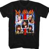Camiseta Unisex Negra Vtg Hysteria By Def Leppard Algodón S-5XL MM966