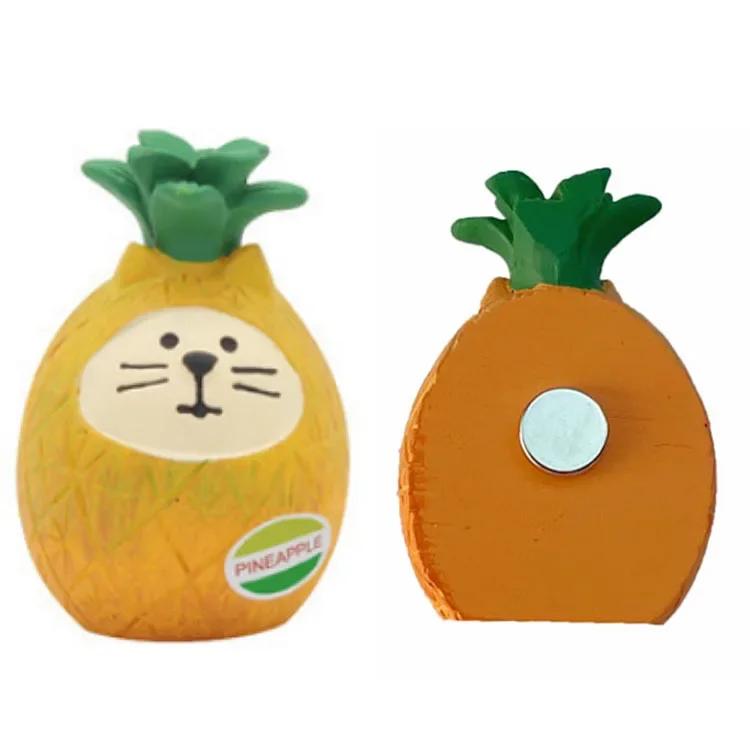 Resin Cute Cartoon Cat Fridge Magnetic Sticker Kawaii Zakka 3D Refrigerator Magnet Magnets Home Decoration Creative BirthdayGift