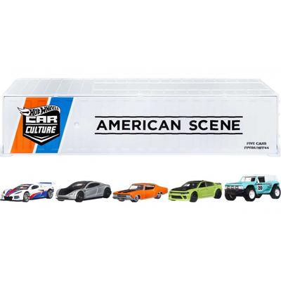 Hot Wheels Car Culture American Scene Container Set [3 Years Old and Up] HFF44