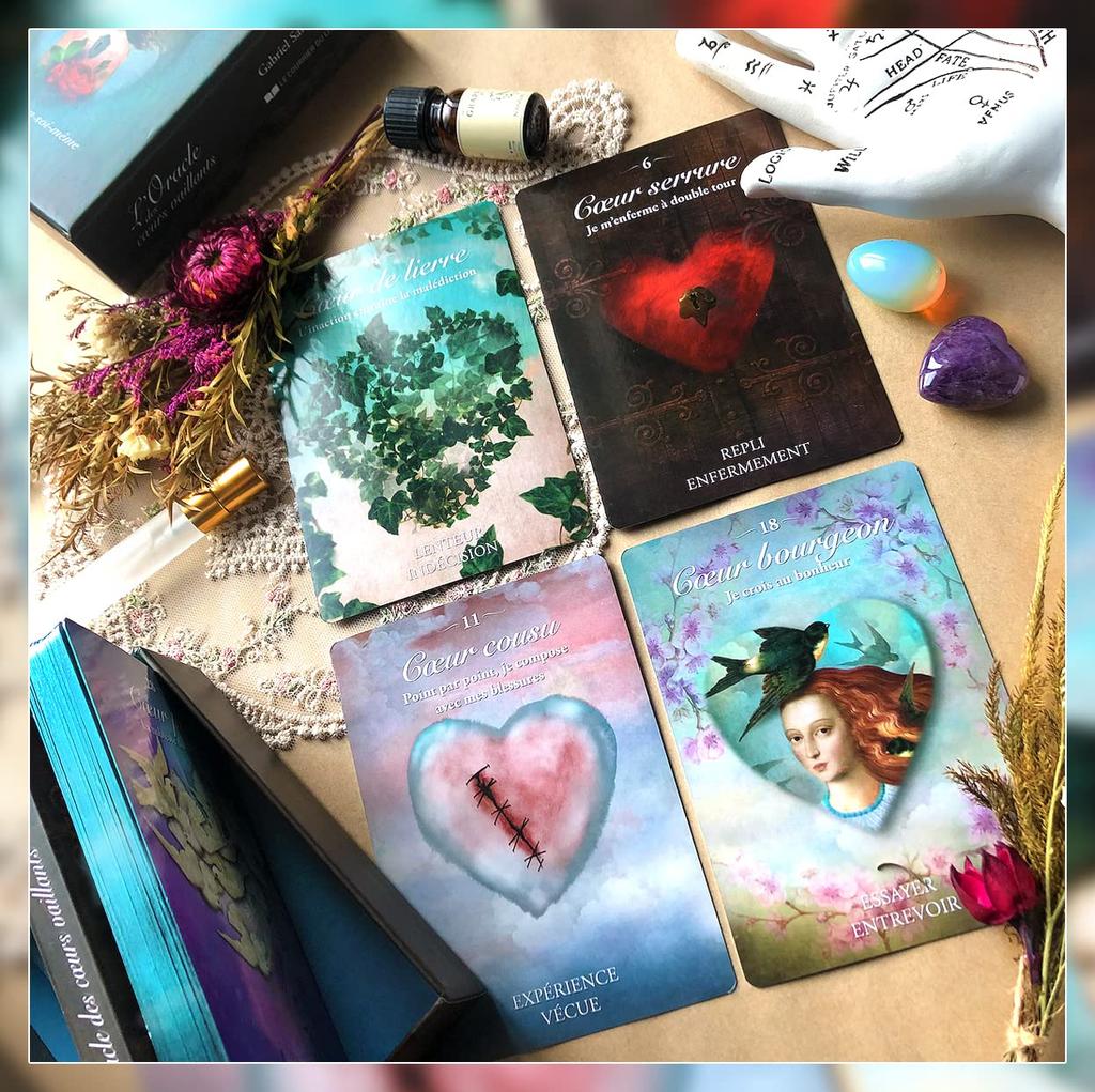 [Authentic] Brave Heart Oracle [Oracle Card Meanings in Japanese] Tarot Fortune Telling