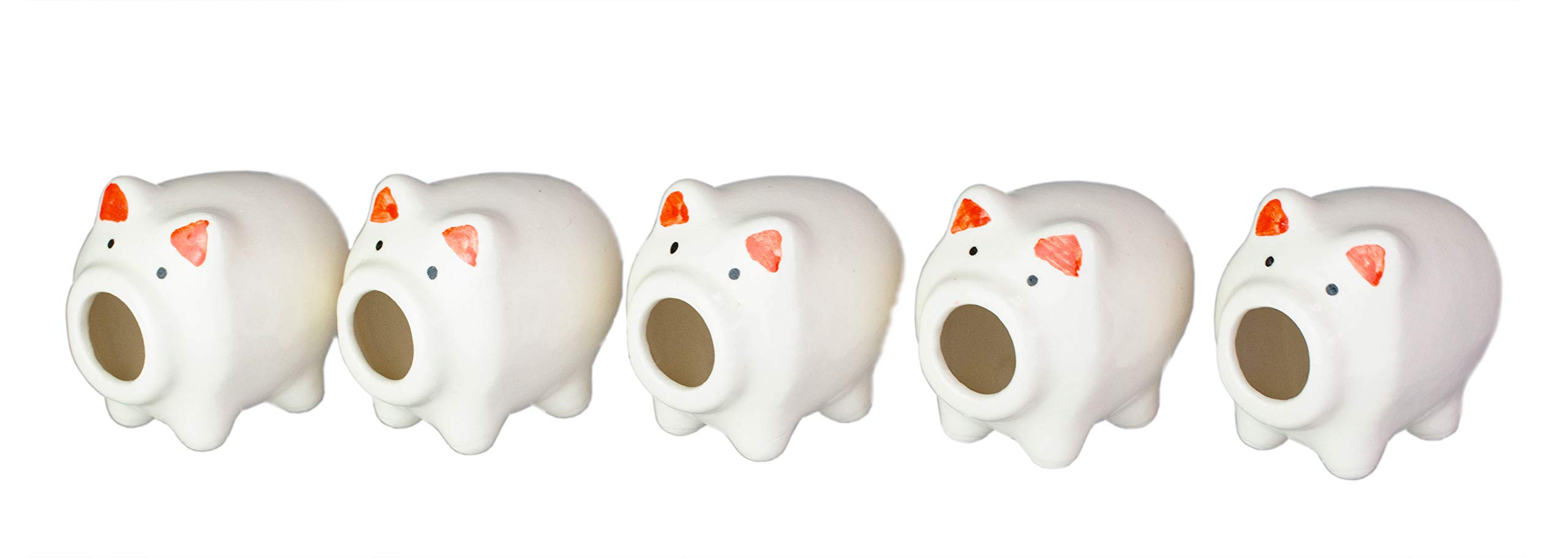 

Yamakame Chopstick Mosquito Pig Set of 5 Gift Made in Chopstick Rest Kiyomizu-yaki Rests, Design, [Gift Present, Boxed] Japan,