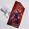 1pc Transformers Beach Towel with Custom Name, Beach/Swimming/Bath/Picnic/Camping Towel, Suitable for Seaside Beaches