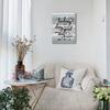 PHAMTE Home Today Is a Good Day To Have a Good Day pirational Quotes Wall Art, Rustic Farmhouse Motivational Saying Print Framed Canvas Painting