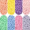 900Pcs Acrylic Beads Solid Colored Round Loose Spacer Beads for Jewelry Making DIY Bracelets Necklace